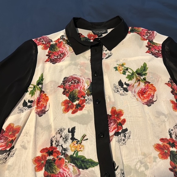 Topshop blouse (used in good condition) - Picture 2 of 2